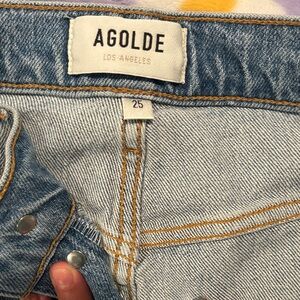 Agolde Light Blue Denim Jeans
